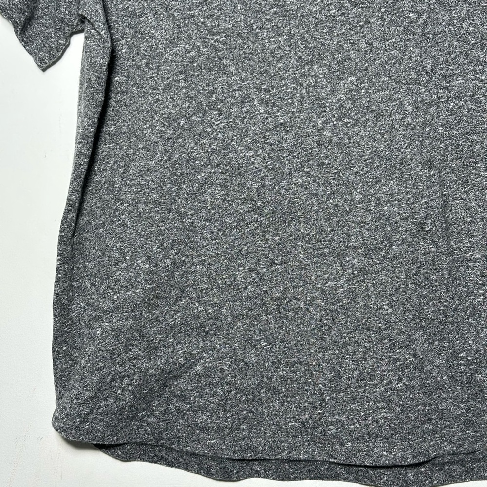 STYLUS Charcoal Stylus Men's Gray Heathered‎ Raglan Sleeve T-Shirt Size L - Picture 3 of 11